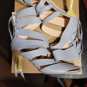 Beautiful leather open toe ADL booties